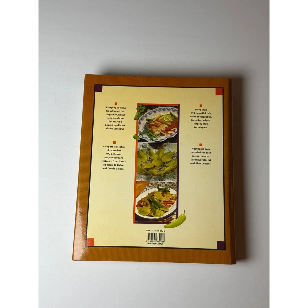 Pol Martin Supreme Cuisine Cookbook Smart and Simple Cooking Recipes‎